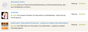 Podcastverzeichniss, podcast.de