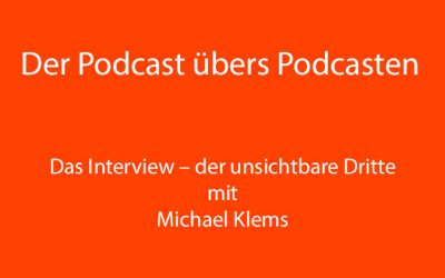 PüP_008 Das Interview – der unsichtbare Dritte
