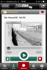 Kooperation mit audioguideMe