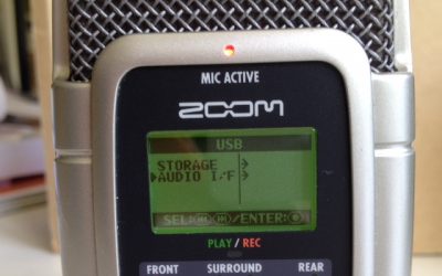 Zwei auf einen Streich: Aufnahmegerät als USB-Mikrofon für Podcaster