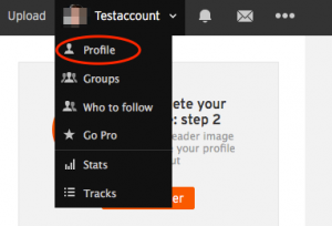 SoundCloud Profil anlegen