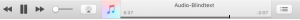 Player in iTunes
