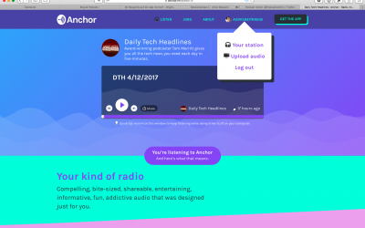 Mit Anchor Audios schnell und einfach teilen