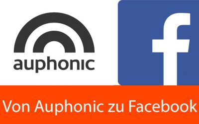 Mit Auphonic Audios direkt auf Facebook teilen
