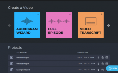 Audiogramme für Ihren Podcast in den sozialen Medien