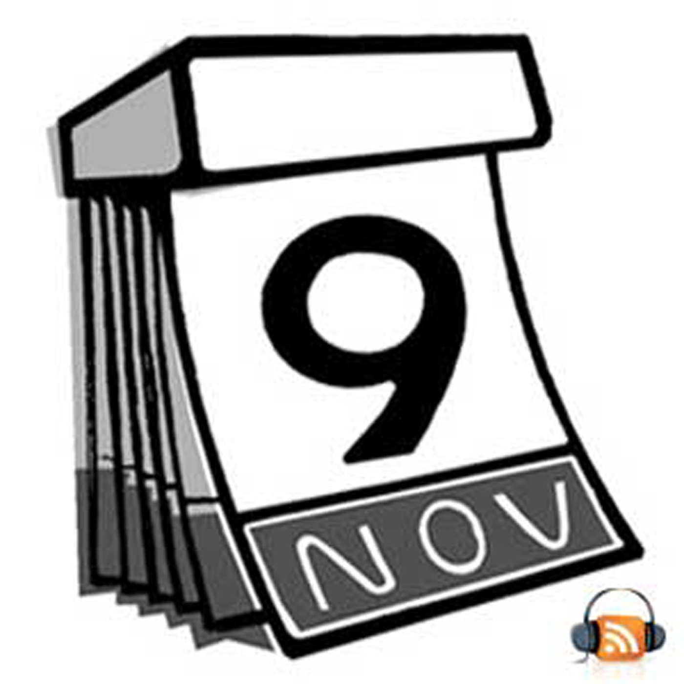 Mauerfall_Logo Podcast-Cover Mauerfall-Podcast: Kalenderblatt 09. November