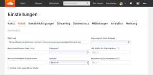 Abbildung Soundcloud-Redirect