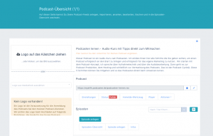Neue Übersicht bei podcaster.de