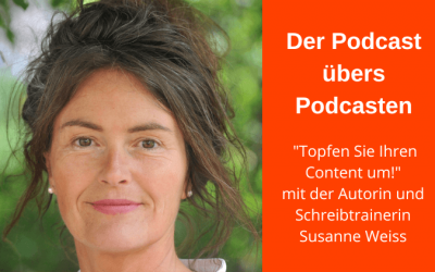 PüP_103 Topfen Sie Ihren Content um! Vom Podcast zum Buch und vom Buch zum Podcast